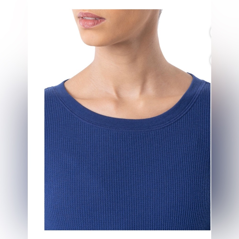 Fruit of the Loom dark blue eversoft Long Underwear Waffle Thermal top size XL - Picture 4 of 10